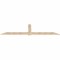 Ekena Millwork Eugene Smooth Timber Gable Bracket, Douglas Fir, 108"W x 27"H x 1 1/2"D x 5 1/2"F, 6/12 Pitch GBW108X27X0206EUG00SDF - alternate 3